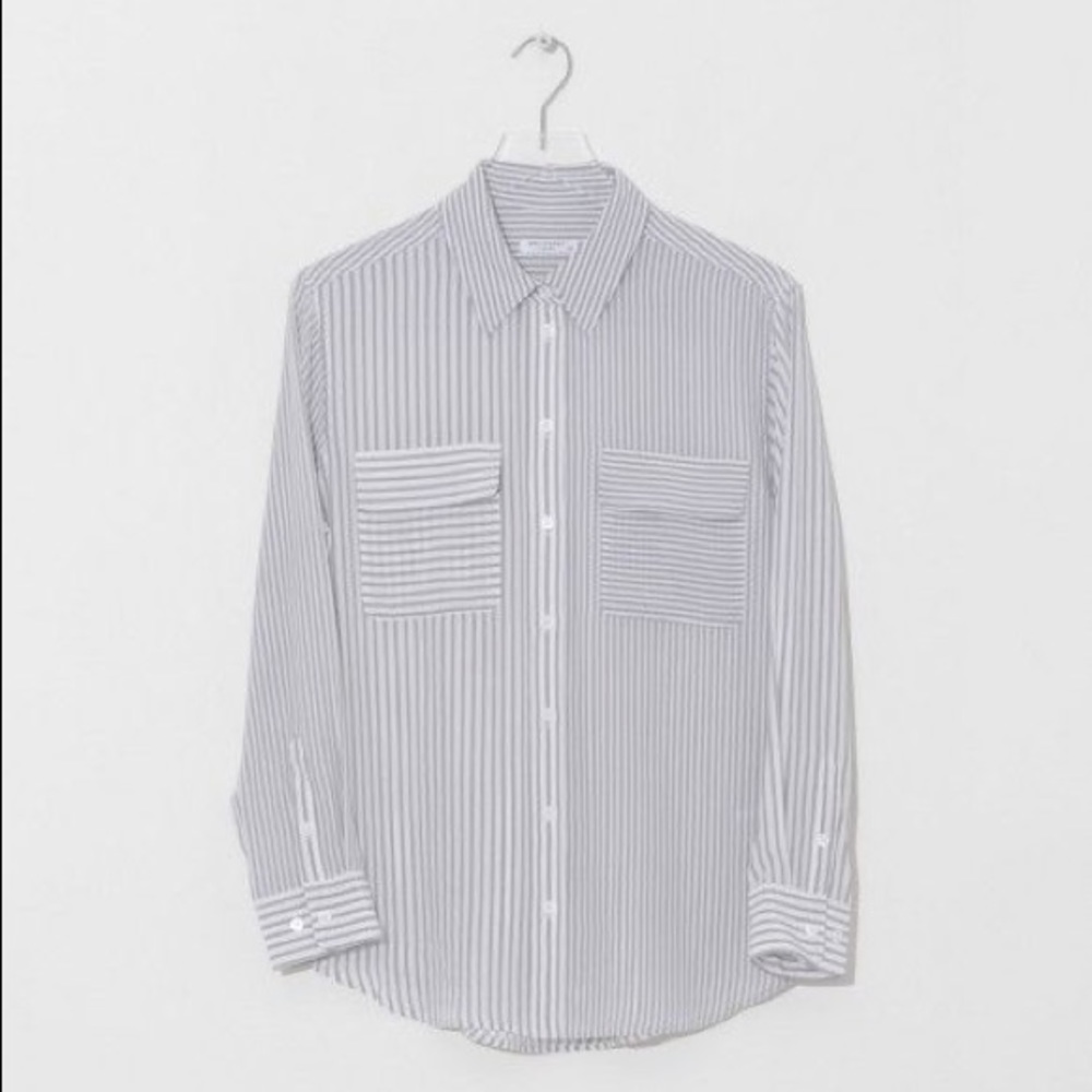Equipment Signature Silk Shirt - image 5